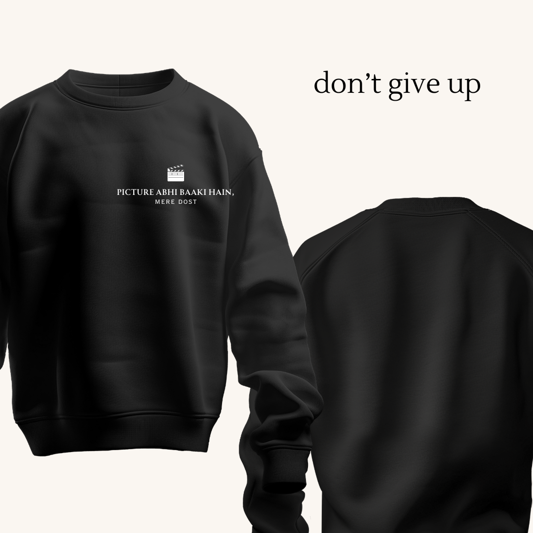 don't give up | crop tee