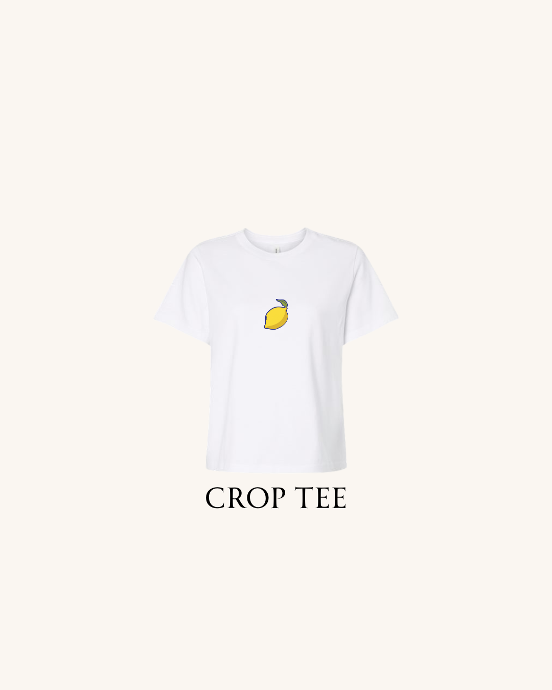 No Nazar | Crop Tee