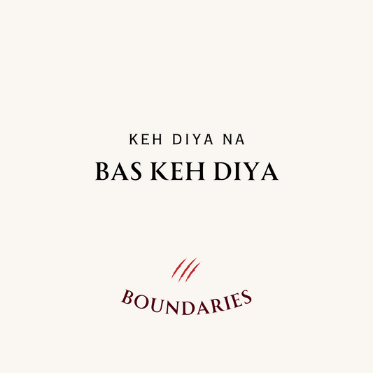 boundaries | crop tee