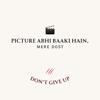 don't give up